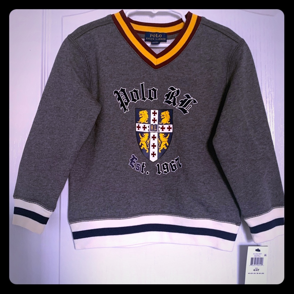 Kids Polo Sweater